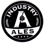 beer sticker from Industry Brewing Company ( IL-INDT-STI-1 )