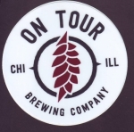 beer sticker from One Allegiance Brewing ( IL-ONTO-STI-1 )