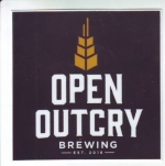 beer sticker from Opera House Brewing Company ( IL-OPEN-STI-1 )