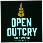 beer sticker from Opera House Brewing Company ( IL-OPEN-STI-2 )