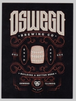 beer sticker from Ottawa Brewing Assoc. ( IL-OSWE-STI-4 )