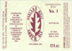 beer label from Brookeville Beer Farm ( MD-BRIT-LAB-4 )