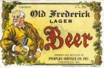 beer label from Pickett Brewing Company ( MD-PEOP-LAB-1 )