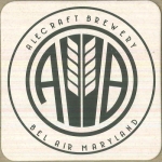 beer coaster from American Brewery ( MD-ALEC-3 )