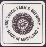 beer coaster from Bis-Mac Manufacturing Co.  ( MD-BIGT-3 )