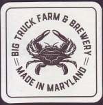 beer coaster from Bis-Mac Manufacturing Co.  ( MD-BIGT-5 )