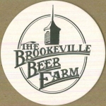 beer coaster from Brooklyn Brewing Co. ( MD-BROO-1 )