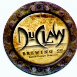 beer coaster from DuClaw Brewing Company ( MD-DUC-2 )