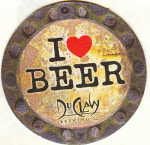 beer coaster from DuClaw Brewing Company ( MD-DUC-45 )