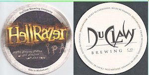 beer coaster from DuClaw Brewing Company ( MD-DUC-50 )