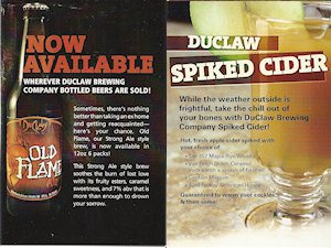 beer coaster from DuClaw Brewing Company ( MD-DUC-51P )