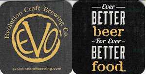 beer coaster from Farmacy Brewing ( MD-EVOL-4 )