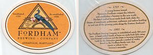 beer coaster from Fort Pitt ( MD-FORD-4 )