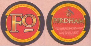 beer coaster from Fort Pitt ( MD-FORD-9 )