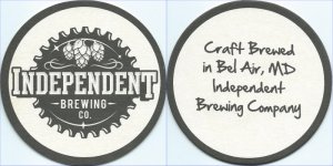 beer coaster from Inverness Brewing ( MD-INDE-2 )