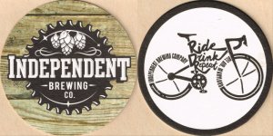 beer coaster from Inverness Brewing ( MD-INDE-3 )