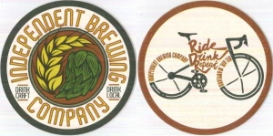 beer coaster from Inverness Brewing ( MD-INDE-5 )