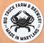 beer sticker from Bis-Mac Manufacturing Co.  ( MD-BIGT-STI-1 )