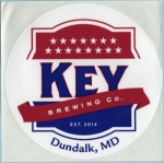 beer sticker from Liquidity Aleworks ( MD-KEY-STI-3 )
