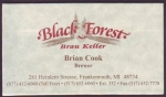 beer business card and similar from Black River Bistro and Brewing ( MI-BLKF-BIZ-2 )