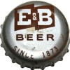 beer crown cap from Edelbrau Brewing Company ( MI-ECKH-CAP-1 )