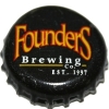 beer crown cap from Four Keys Brewing ( MI-FOU-CAP-2 )