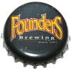 beer crown cap from Four Keys Brewing ( MI-FOU-CAP-5 )