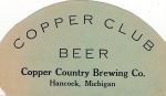 beer label from Copper Hop Brewing Co ( MI-COPP-LAB-2 )