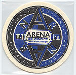 beer coaster from Arvon Brewing Company ( MI-ARNA-1 )