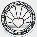 beer coaster from Big Lake Brewing Co.  ( MI-BIGH-1 )