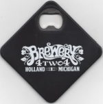 beer coaster from 5 Lakes Brewing Co.  ( MI-BRER-1 )