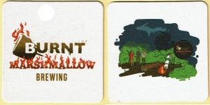 beer coaster from Butternut Brewing Co ( MI-BURN-1 )