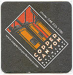 beer coaster from Copper Country Brewing Co. ( MI-COPPR-1 )