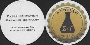 beer coaster from F. & M. Schaefer Brewing Co. ( MI-EXFE-1 )