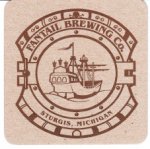 beer coaster from Farmington Brewing Co ( MI-FAN-1 )