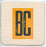 beer coaster from Fred Fisch Brewing Co.  ( MI-FRAST-1 )