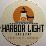 beer coaster from Harmony Brewing Co.  ( MI-HARB-1 )