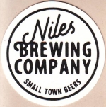 beer coaster from North Channel Brewing ( MI-NILE-1 )