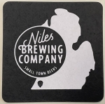 beer coaster from North Channel Brewing ( MI-NILE-2 )