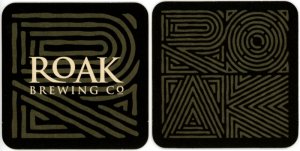 beer coaster from Robert Thomas Brewing Co ( MI-ROAK-2 )