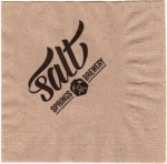 beer napkin from Saugatuck Brewing ( MI-SALT-NAP-1 )