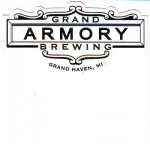 beer sticker from Grand Rapids Brewing Co. - #1 ( MI-GRAN-STI-1 )