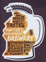 beer sticker from Husonville Pike 51 Brewing Co ( MI-HUNT-STI-2 )