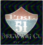 beer sticker from Imperial Brewing Co. aka W. S. Bache Co. ( MI-HUSO-STI-1 )