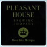 beer sticker from Pontiac Beer Co. ( MI-PLST-STI-1 )