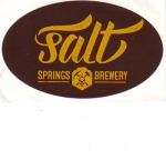 beer sticker from Saugatuck Brewing ( MI-SALT-STI-1 )