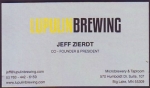 beer business card and similar from Lynlake Brewery ( MN-LUPU-BIZ-2 )