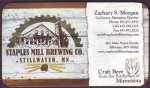 beer business card and similar from Starry Eyed Brewing Company ( MN-STAP-BIZ-1 )