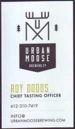 beer business card and similar from Ursa Minor Brewing Co. ( MN-UMO-BIZ-1 )