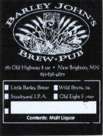 beer label from Barrel Theory Beer Co. ( MN-BAR-LAB-1 )